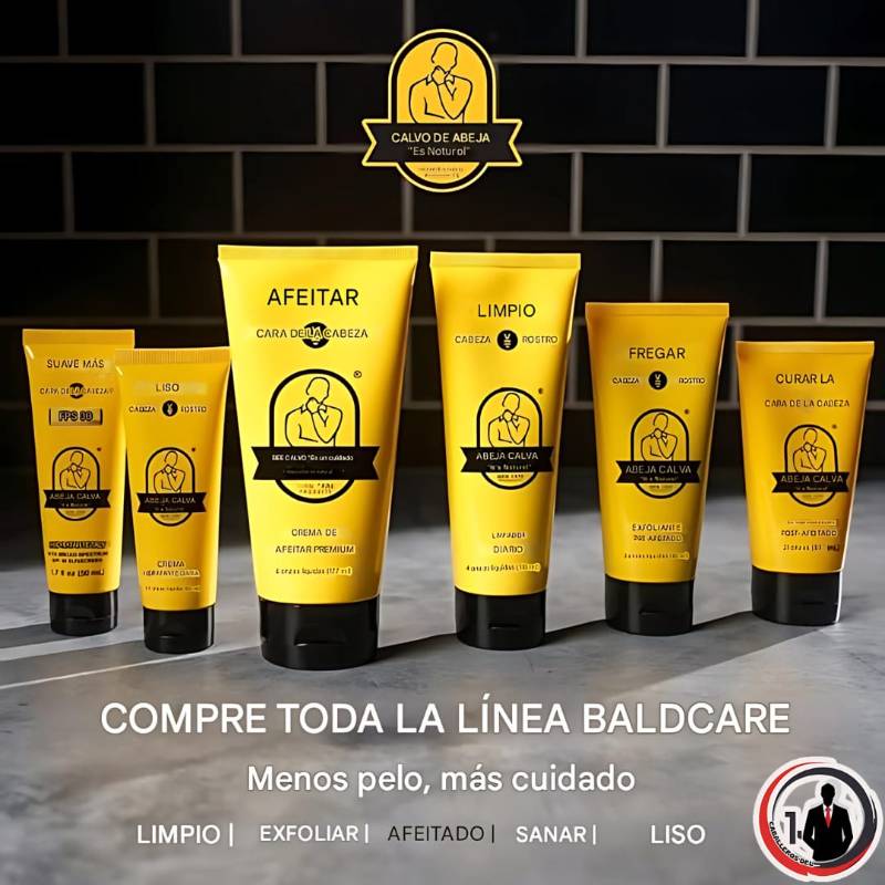 Bálsamo de cura para después de afeitar Bee Bald
