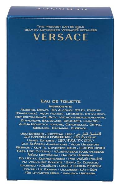 Eau de Toilette de Versace en aerosol para hombre, Eros, 1 onza.