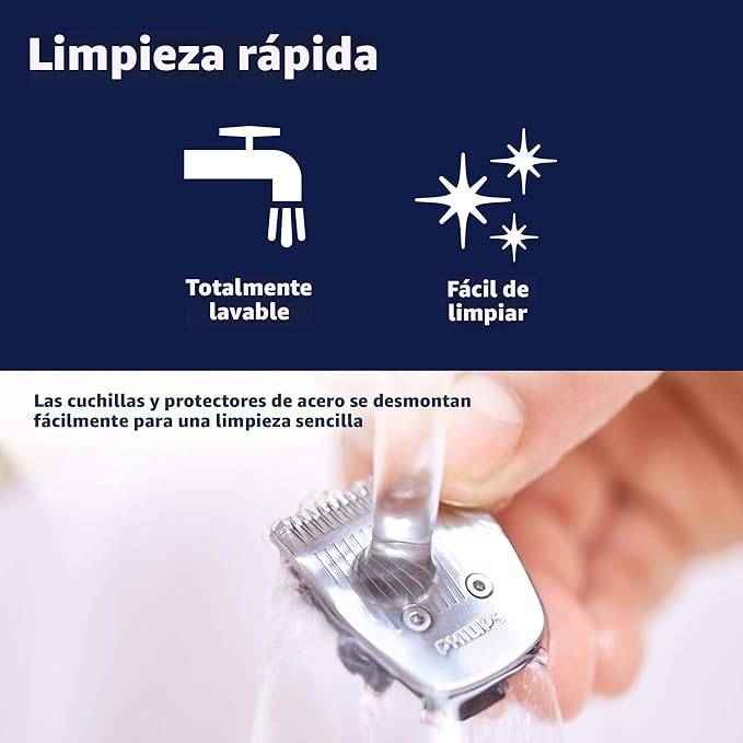 Philips Norelco Multi Groomer 3000 MG3740/40 - Máquina de afeitar todo en uno, kit de aseo para hombre