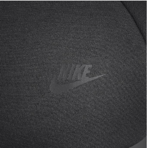 Nike Tech Windrunner - Sudadera con capucha para hombre (HV0949-011, negro/gris oscuro jaspeado/negro)