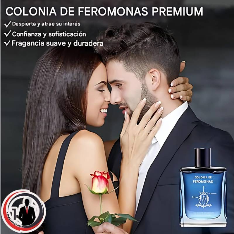 Colonia de feromonas para hombres, perfume prémium para atraer mujeres, aromas de madera frescos puros y duraderos, gran capacidad y duradero