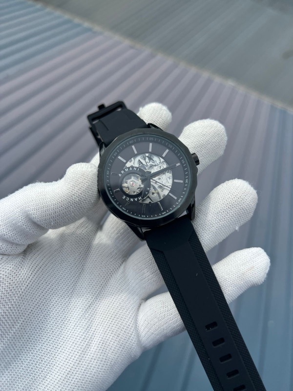 ARMANI EXCHANGE                              AUTOMATIC                                              SILICONE STRAP