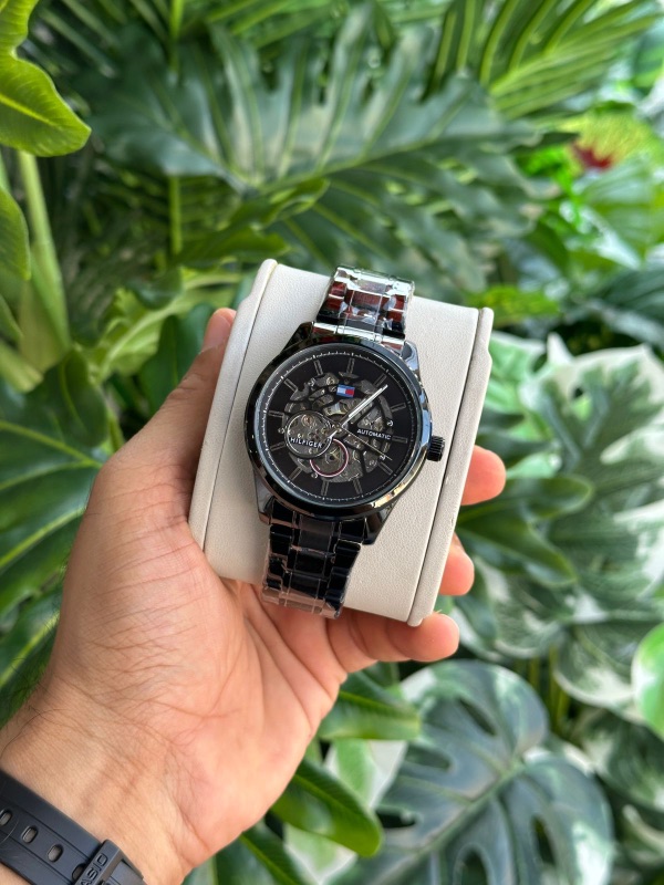 HILFIGER AUTOMATIC 
CHAIN
NEW ARRIVAL 
GOOD QUALITY 

❣️❣️❣️