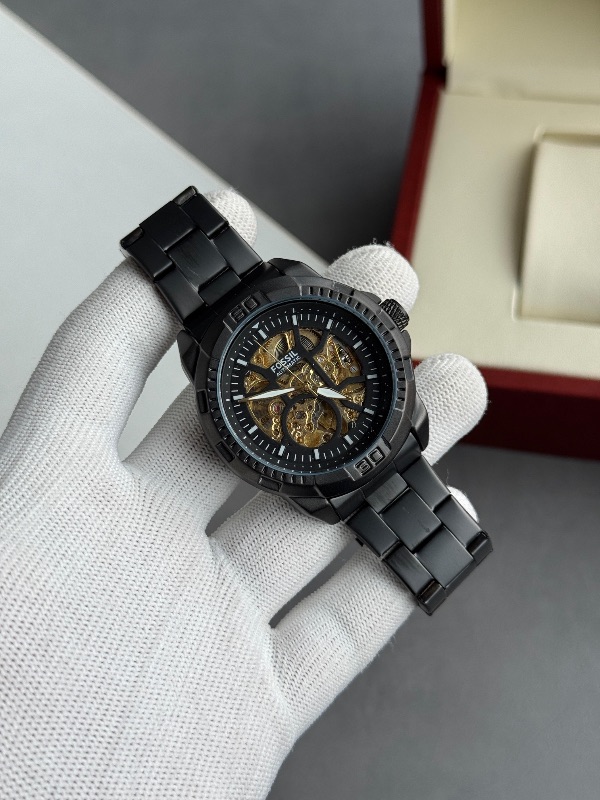 FOSSIL                                                       AUTOMATIC                                               CHAIN STRAP