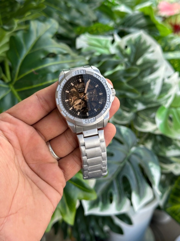 FOSSIL AUTOMATIC                               PREMIUM QUALITY                             CHAIN STRAP