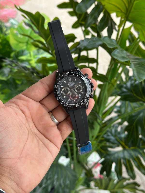 ROLEX STRAP
ALL CHRONOGRAPH WORKING 
GOOD QUALITY