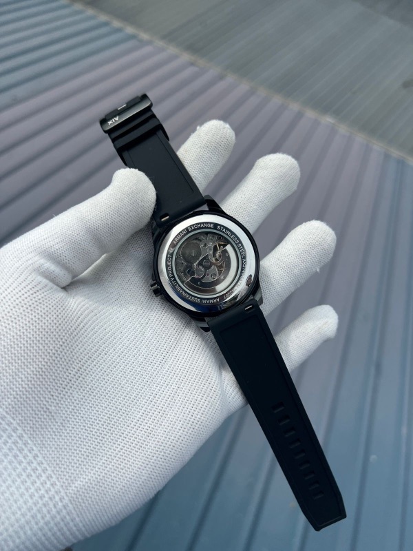 ARMANI EXCHANGE                              AUTOMATIC                                              SILICONE STRAP