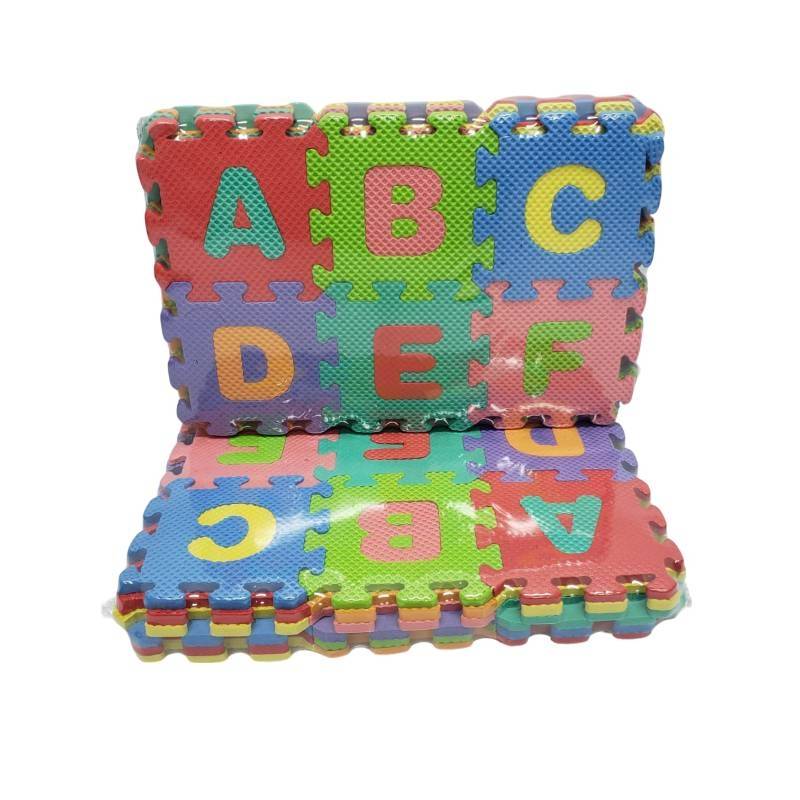 (Em-36Medium (6.5mm)) Baby Play Mate - 36Pcs Abc123 Mdeium