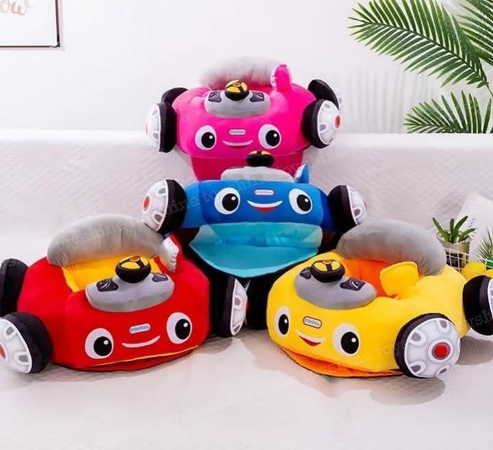 (BSC-4 Filled) Baby Sofa,Only Cover Without Pp Cotton,