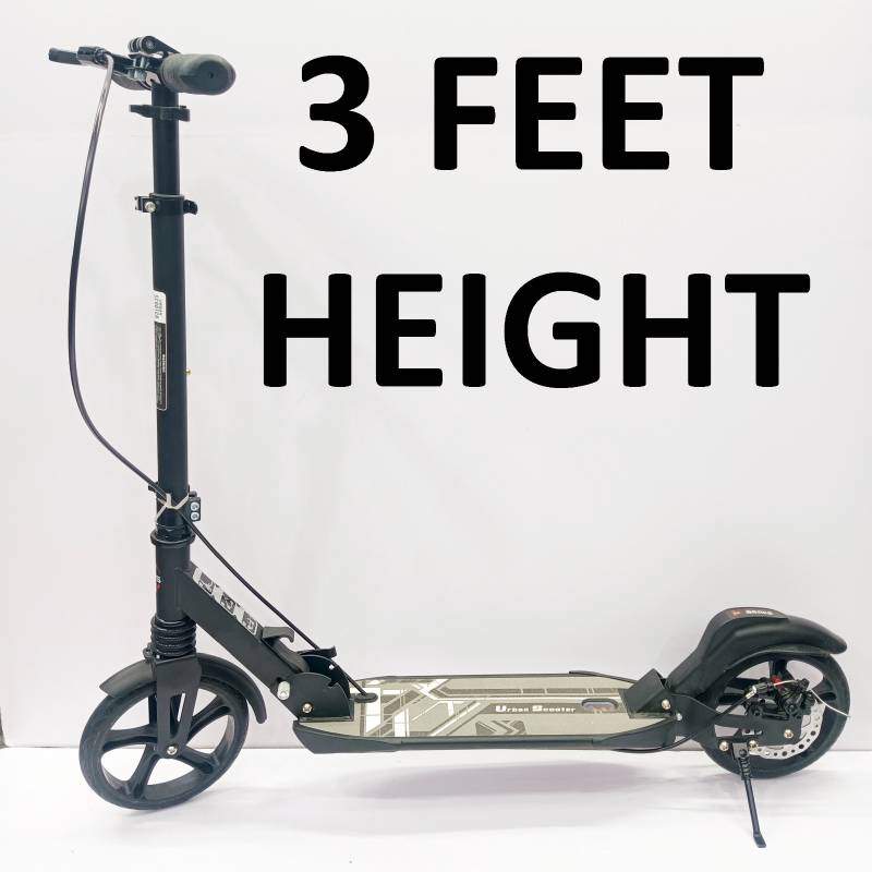 (N1DX) Scooter With Hand And Foot Brake
