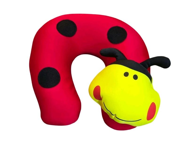(BS03) Bean-Neck Pillow Lady Bug