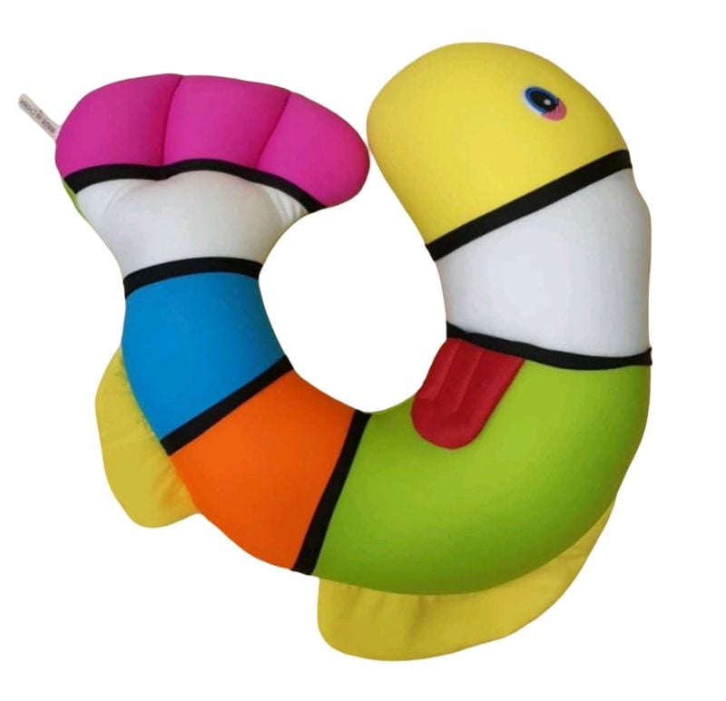 (BS04) Bean-Neck Pillow Fish