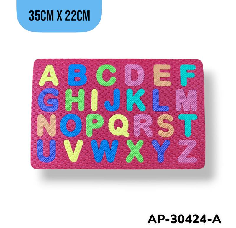 (AP-30424-A) 35x22cm Tile of Alphabet
