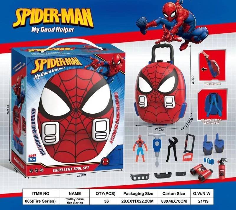 (005) Spiderman Tool Set,T.Box