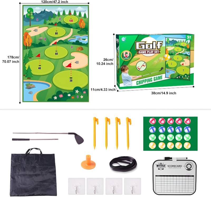 (7888-7) Golf Mat Set, P.Bx