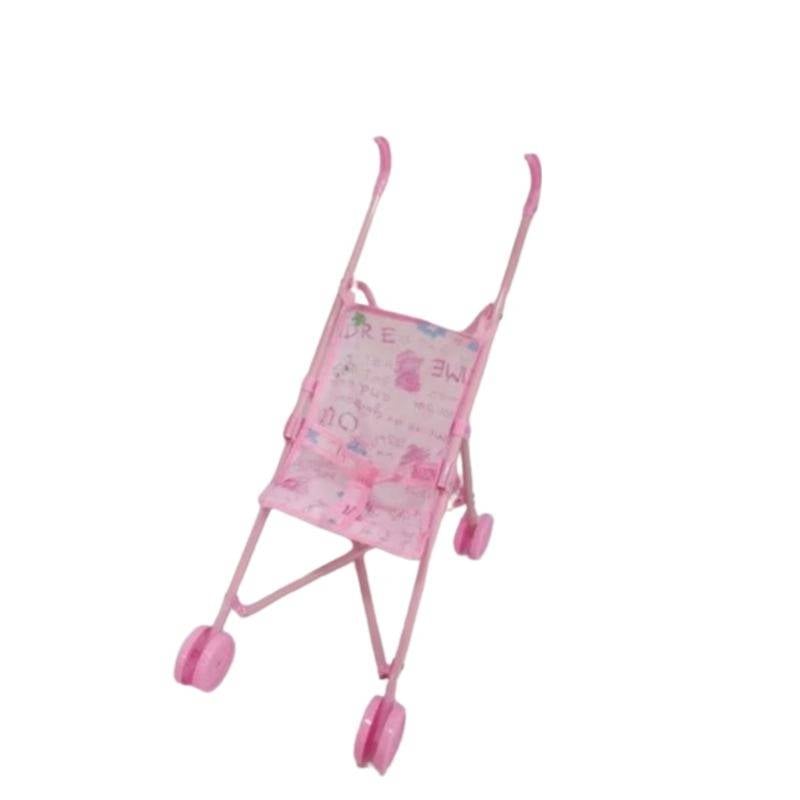 (881P) Pink Doll Stroller 26 Inches