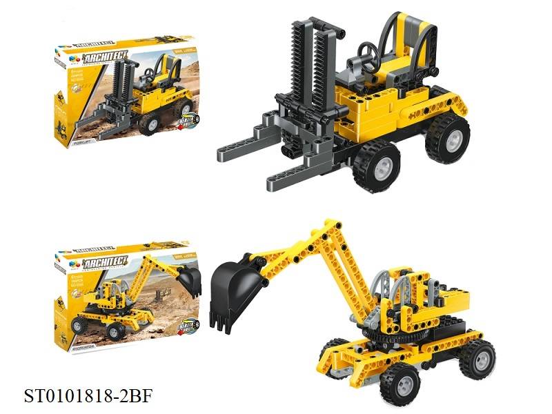(6046) Friction Truck, 2 In 1, 2 Asst, P.Box F