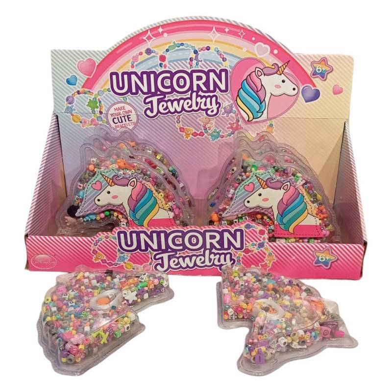 (11503) Unicorn Jewelry Bead Set 8 Pec B