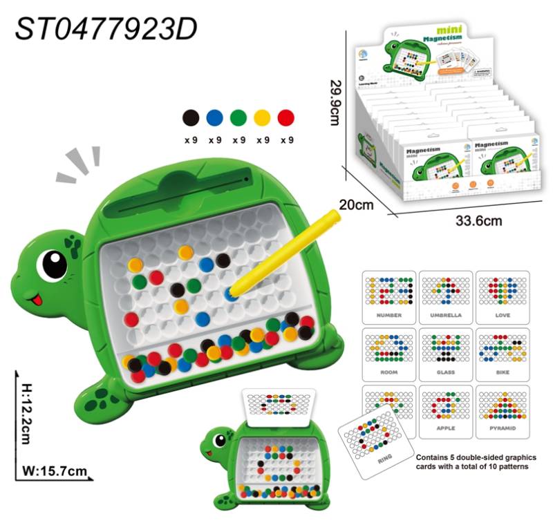 (YM-81) Magnetism Writing Board ,18Pcs/D.Bx