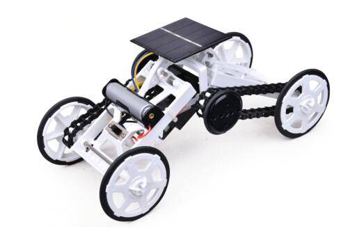 (DIY008) Diy Solar Powered Climbing Vehicle,White