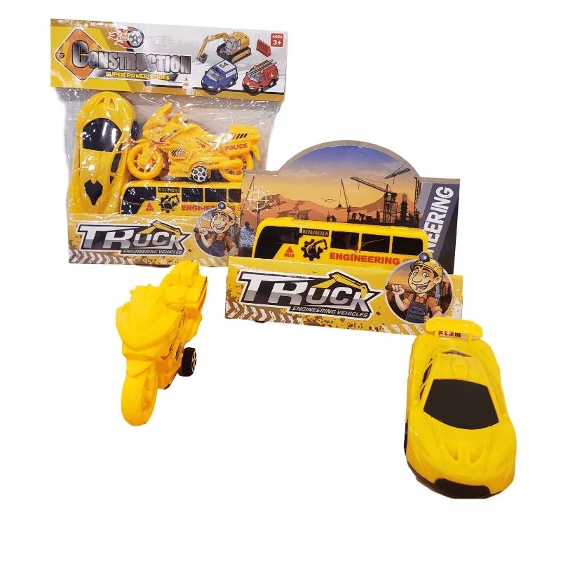 (116-13) Pull Back Vehicles Set