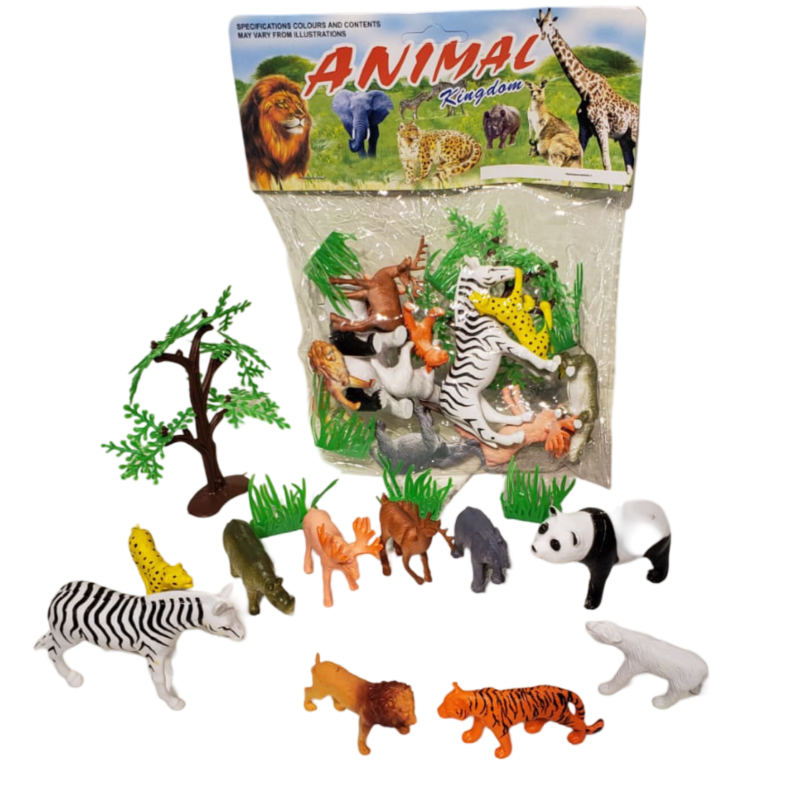 (835D) Animal 10Pcs,Pvh