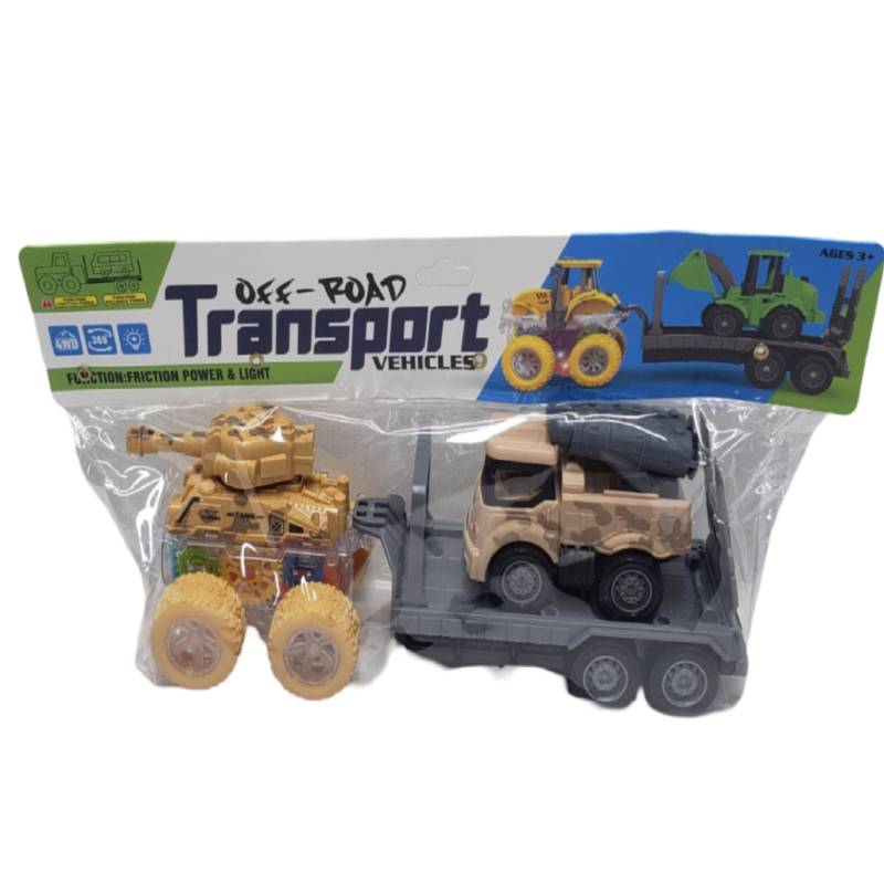(YM-1104G1) Offroad Transport Truck 3 Asst