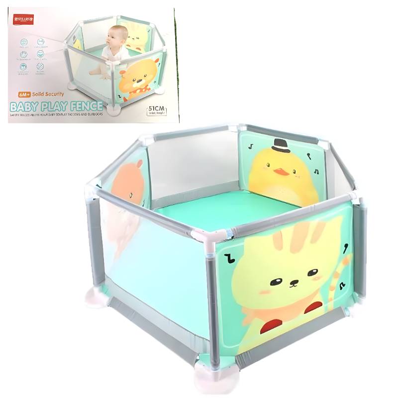 (1139) Baby Play Fence 51Cm Height 1139