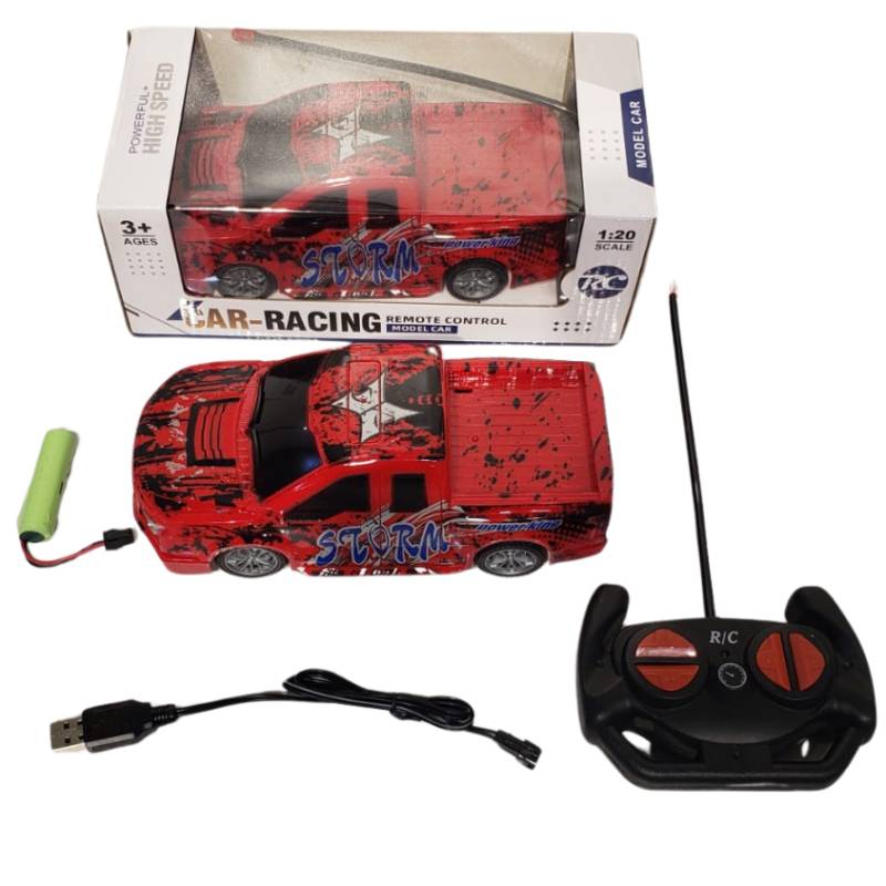 (BX-71D) 1:20 Four Way R/C Car Set W/Light W/3.7V500Mah Lithium Battery+Usb Line W/Out 2*Aa Wb
