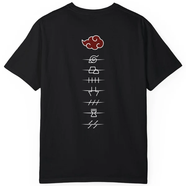 Naruto Akatsuki Tee Black