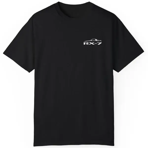 Mazda RX7 Tee Black