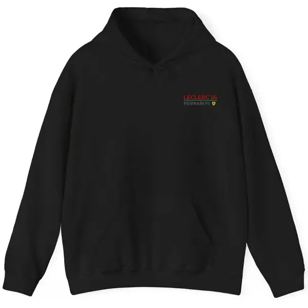 Charles Leclerc Hoodie Black