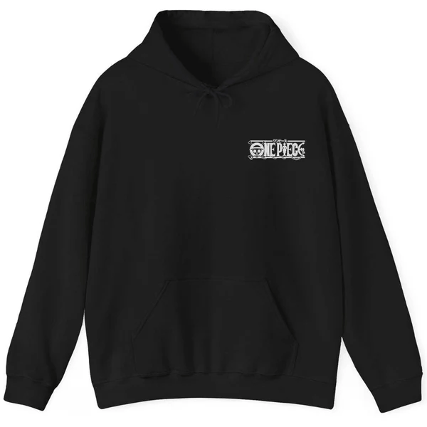 Luffy 2 Hoodie Black