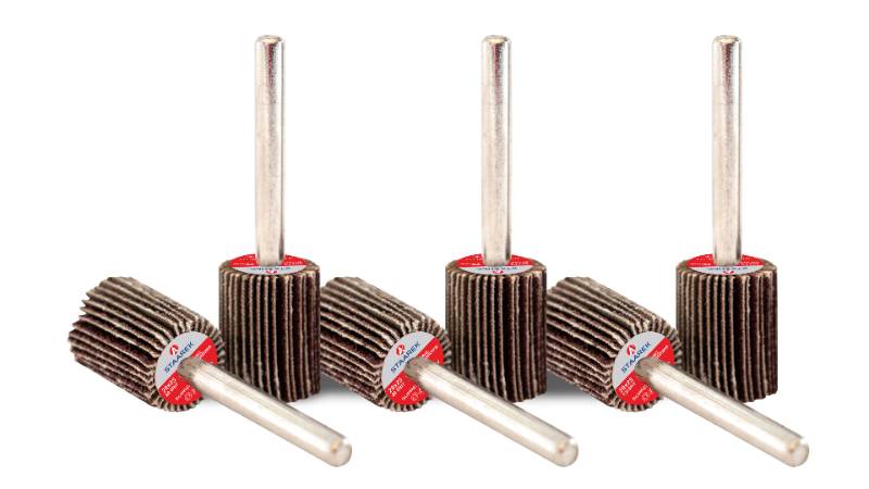 STAAREK Sipndle Mops Wheel 25X25X6 mm Brown
