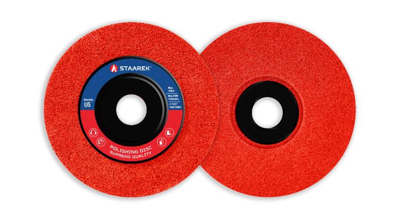STAAREK Non Woven Disc 100*15*16mm U5-9P Red