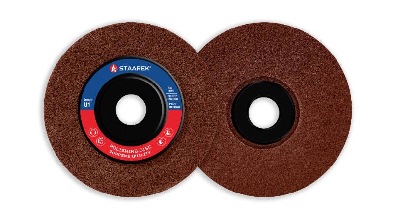 STAAREK Non Woven Disc 100*15*16mm U1-5P Marron