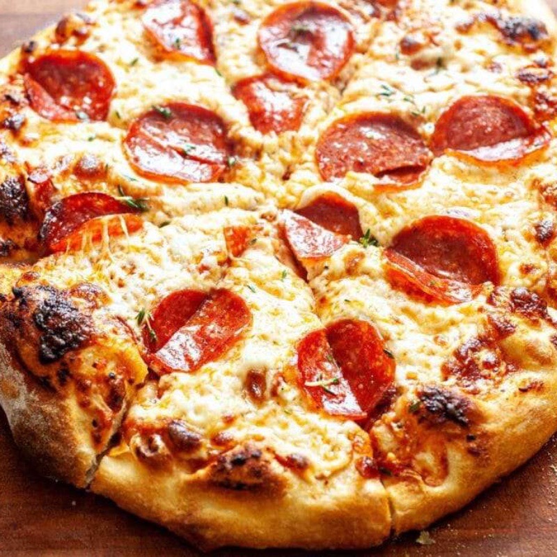 Cheese and Pepperoni Pizza
