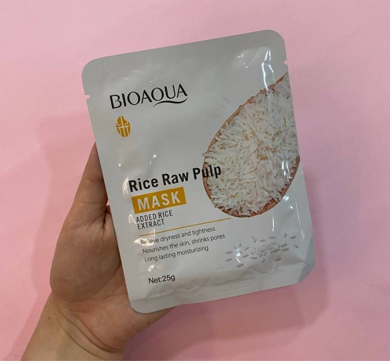Velo facial de arroz bioaqua