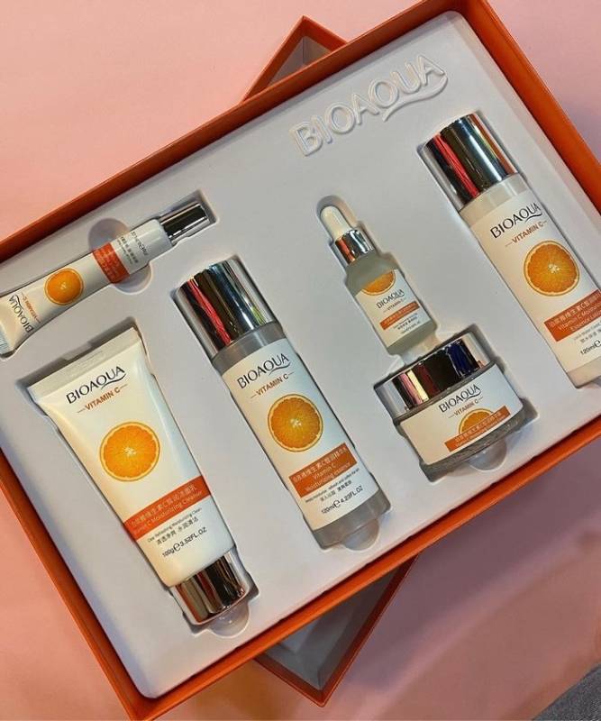 Kit Facial Vitamina C X6 Bioaqua