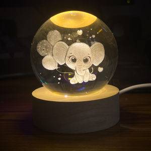 Crystal Ball Elephant