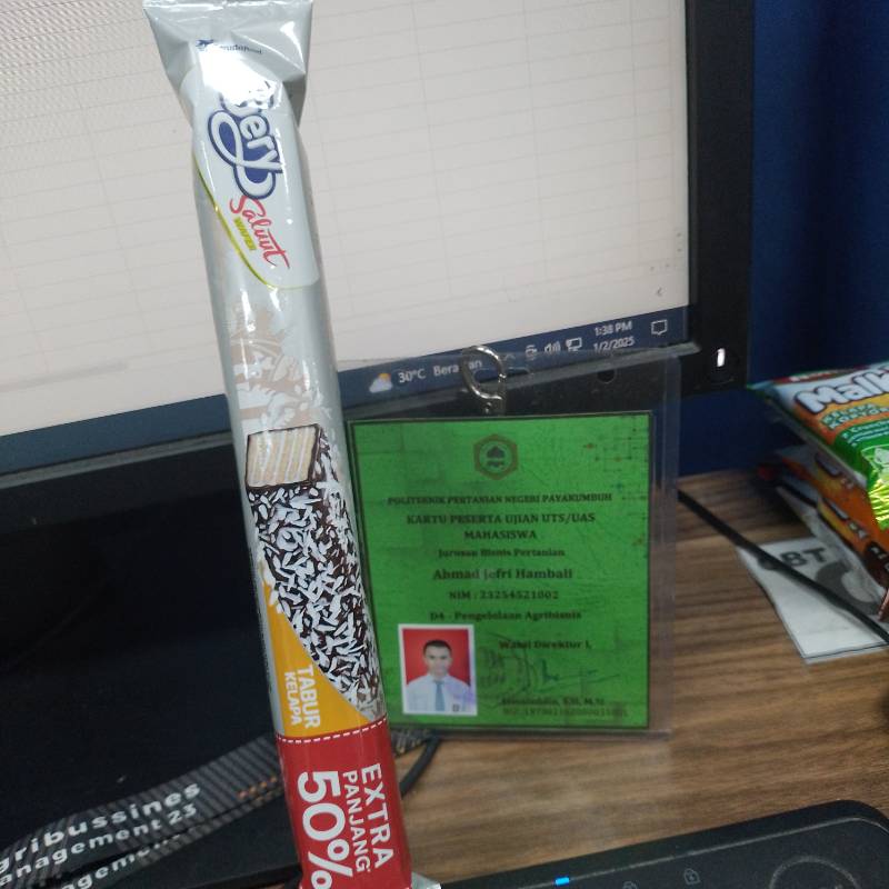 Gery Saluut Wafer Tabur Kelapa Chocolate