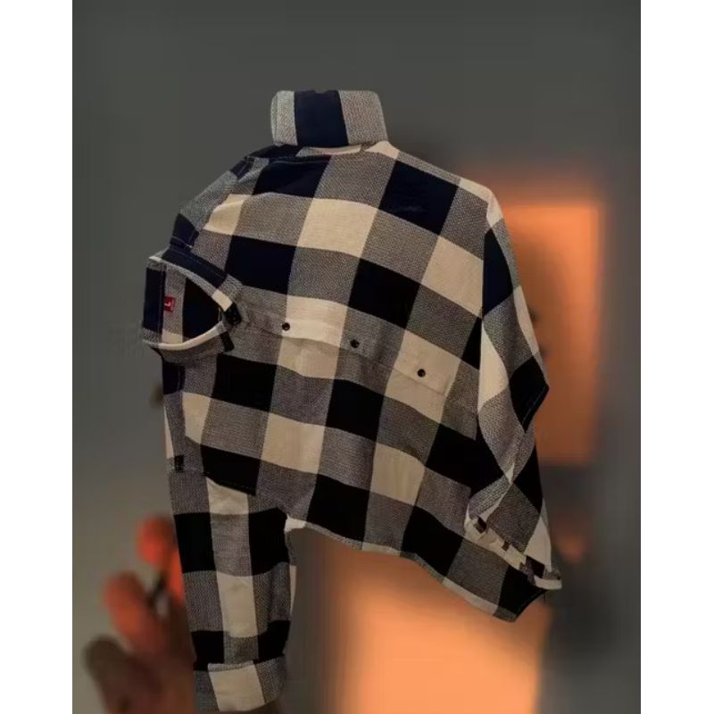 Stylish Checked Shirt with Classic Fit
