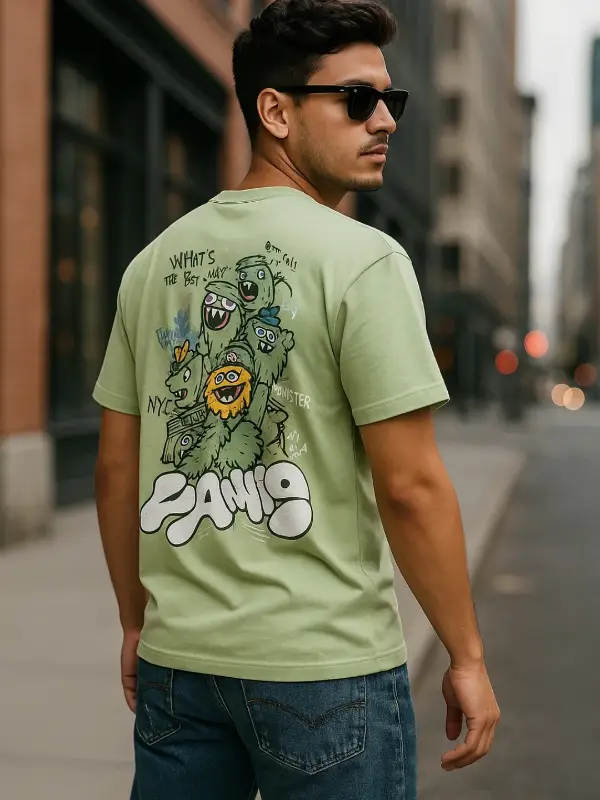 stylish and comfortable with this trending graphic tee