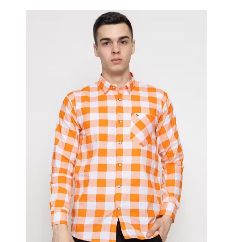 FREKMAN Stylish Premium Cotton Printed Men's Shirt