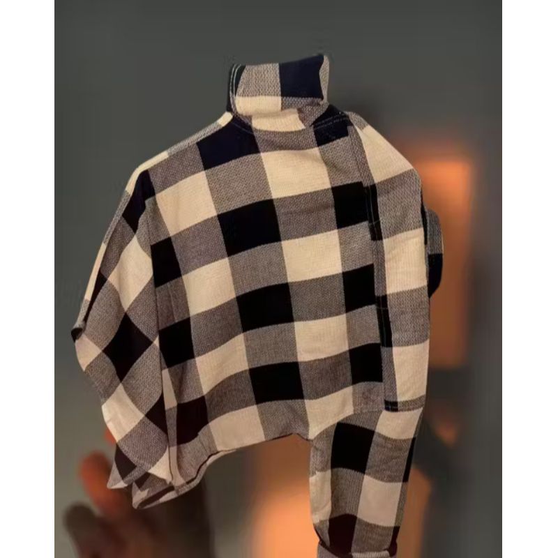 Stylish Checked Shirt with Classic Fit