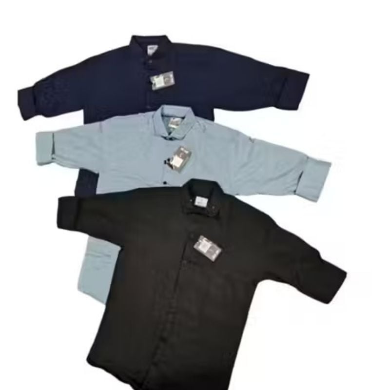 Stylish Cotton Blend Men's Shirt Pack of 3 casual shirt, mens fashion, cotton shirt, printed shirt, stylish shirt, party wear, office wear, daily wear, trendy look, summer wear, slim fit shirt, soft fabric