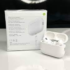 Apple AirPods Pro (2nd generation) with MagSafe Case (USB-C) Bluetooth (White, True Wireless)