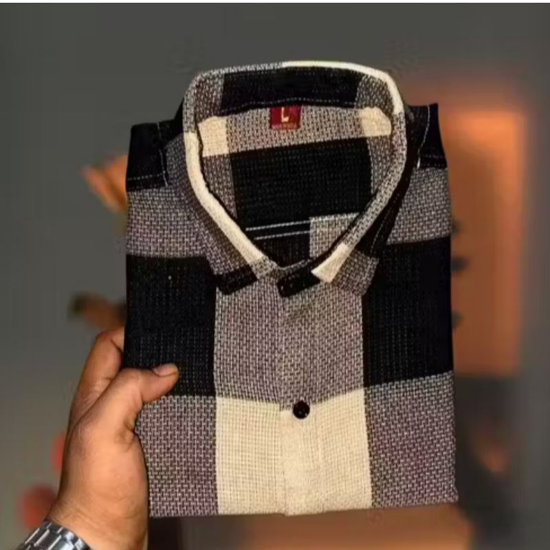 Stylish Checked Shirt with Classic Fit