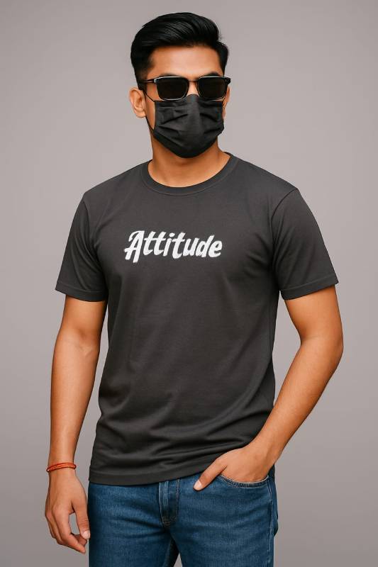 Latest casual black t-shirt