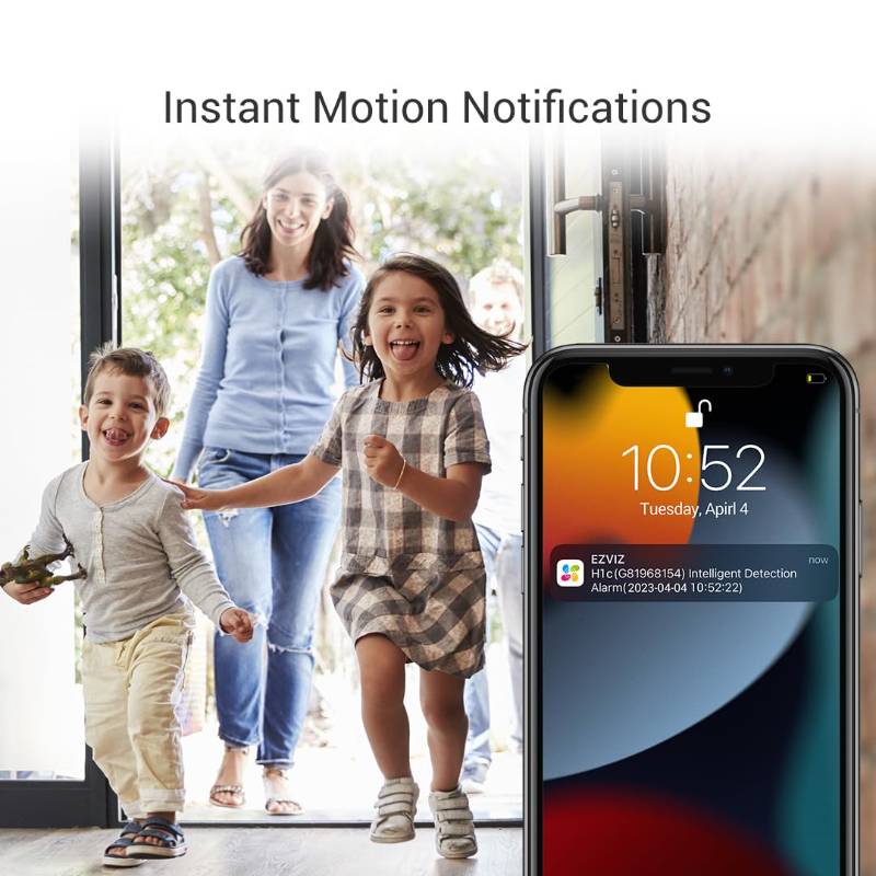 H1C 2MP Camera with Installation and 128GB SD Card
